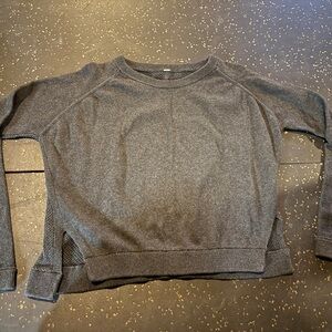 Lululemon Athletica Charcoal Gray Sweatshirt